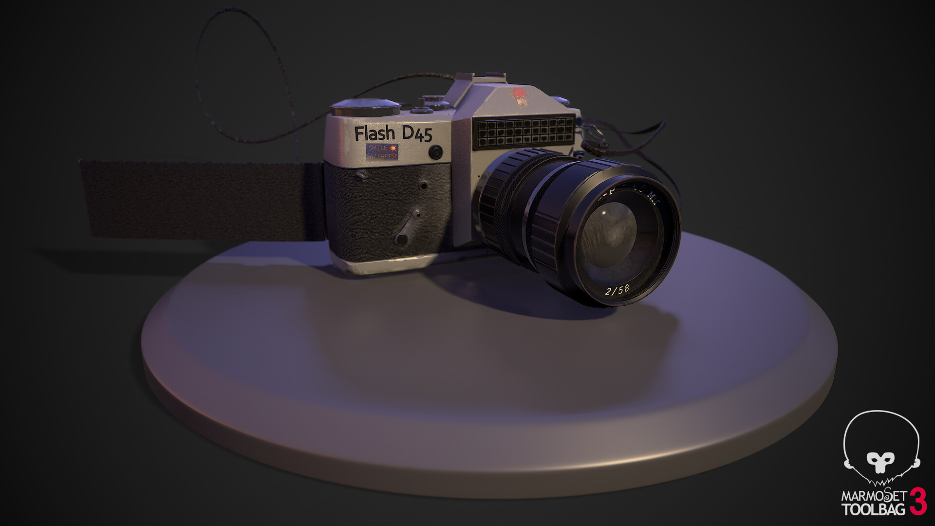 Artstation Retro Camera Part 4 Rendering Setup And Lighting