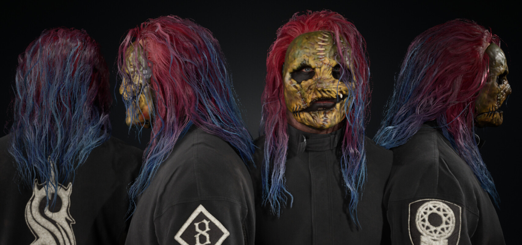 ArtStation - Corey Taylor (Slipknot mask) fan art WIP