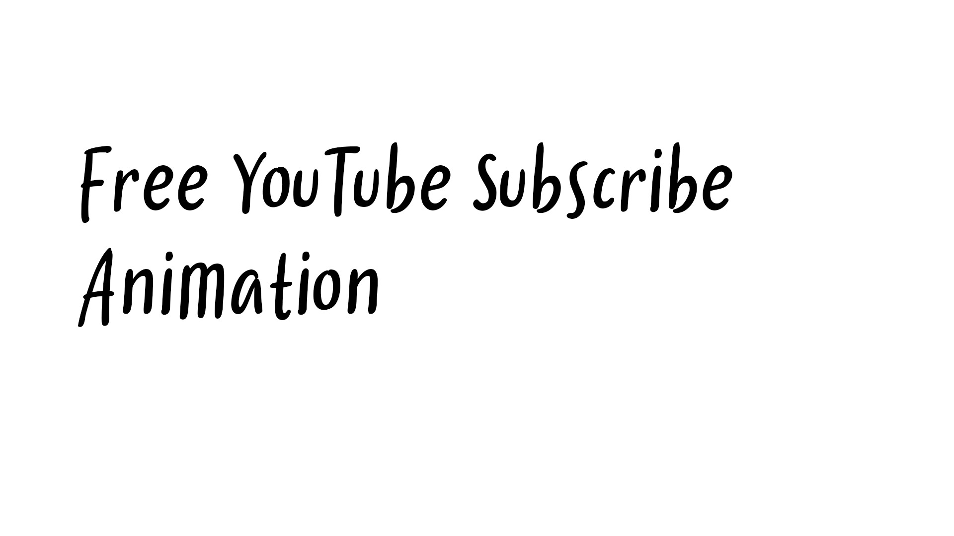 ArtStation - Free YouTube Subscribe Animation for Art community
