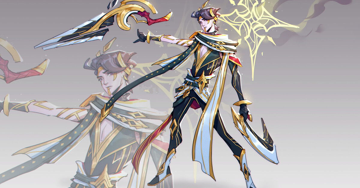 ArtStation Sentinel of Light Aphelios