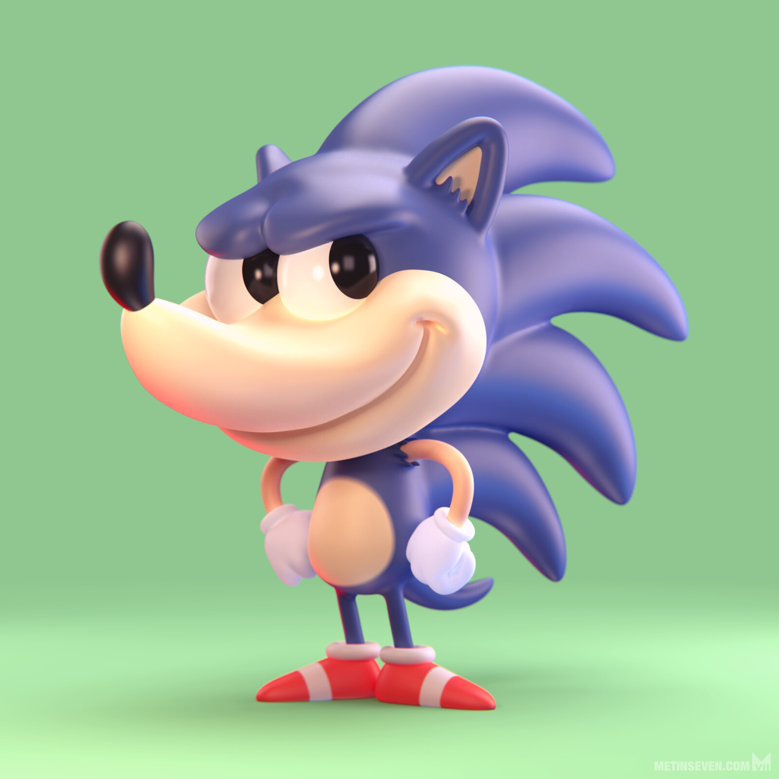 Artstation Sonic The Hedgehog 🦔 