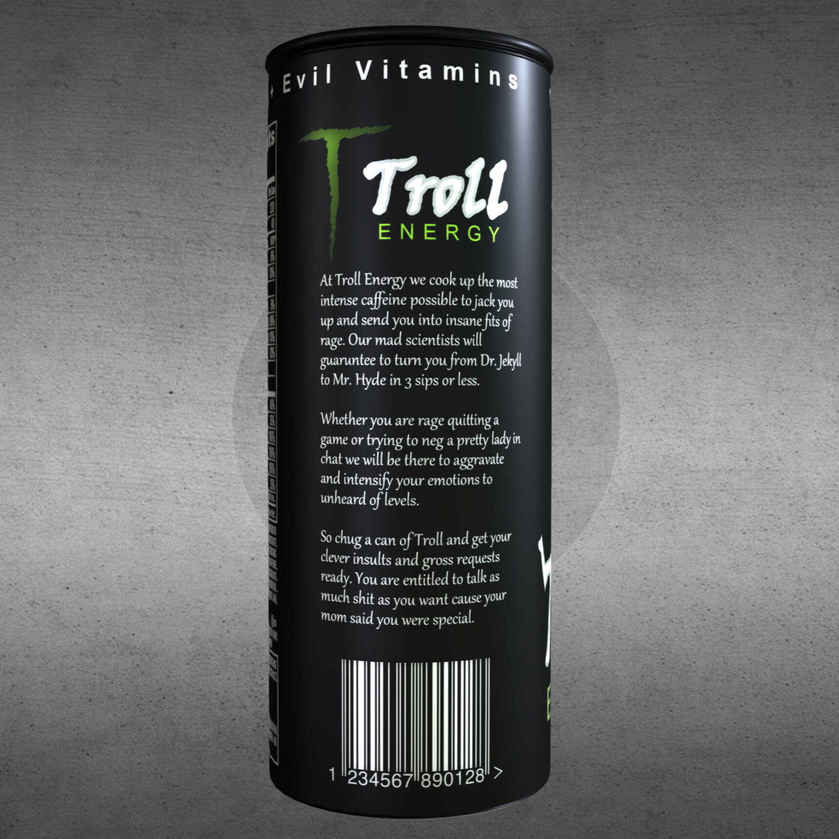ArtStation - Troll Energy Drink