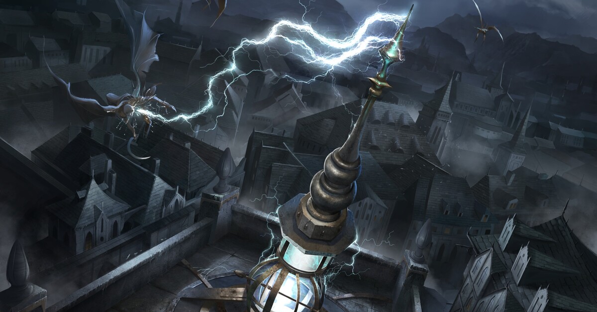 ArtStation Magic the Gathering Electrostatic Blast