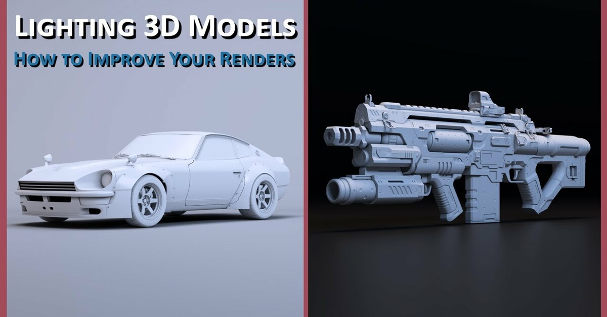 ArtStation - 3D Car Modeling - How to Model Lights