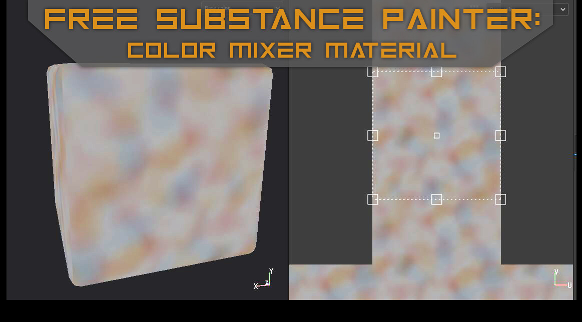 Brad Myers Free Substance Painter Material Color Variation Mixer