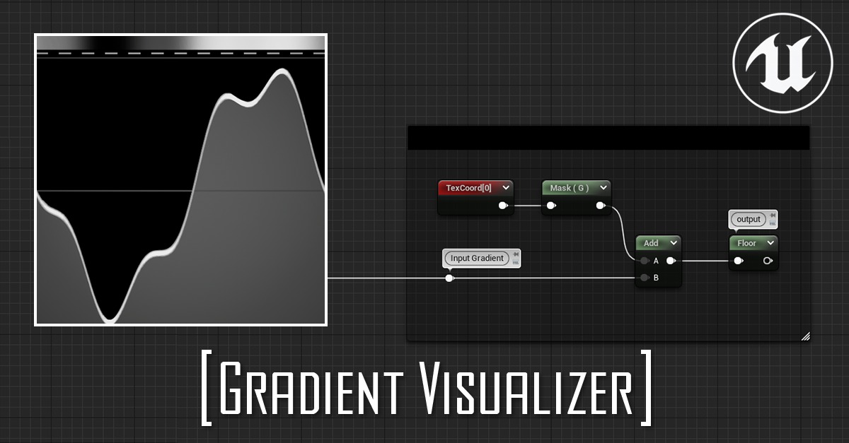 ArtStation Gradient Visualizer Material Function Unreal Engine
