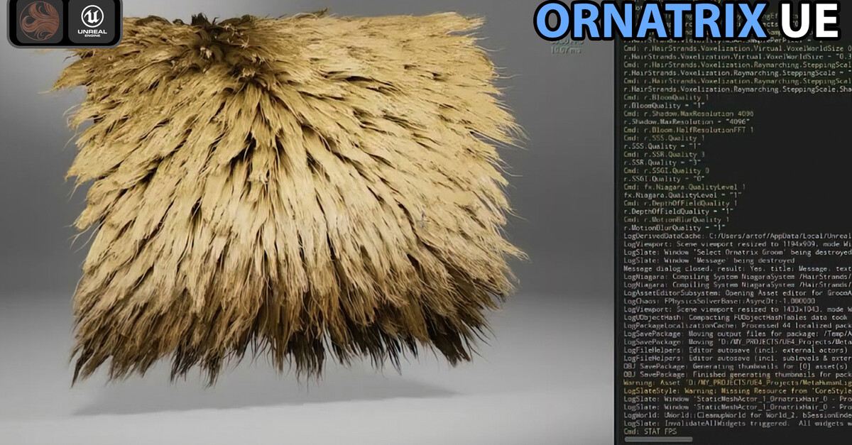 ornatrix unreal engine ornatrix unreal engine