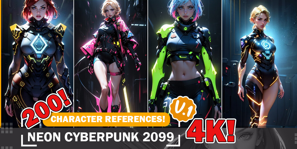 4K Anime Reference Art for Artists and Enthusiasts - 200 | 4K Neon ...