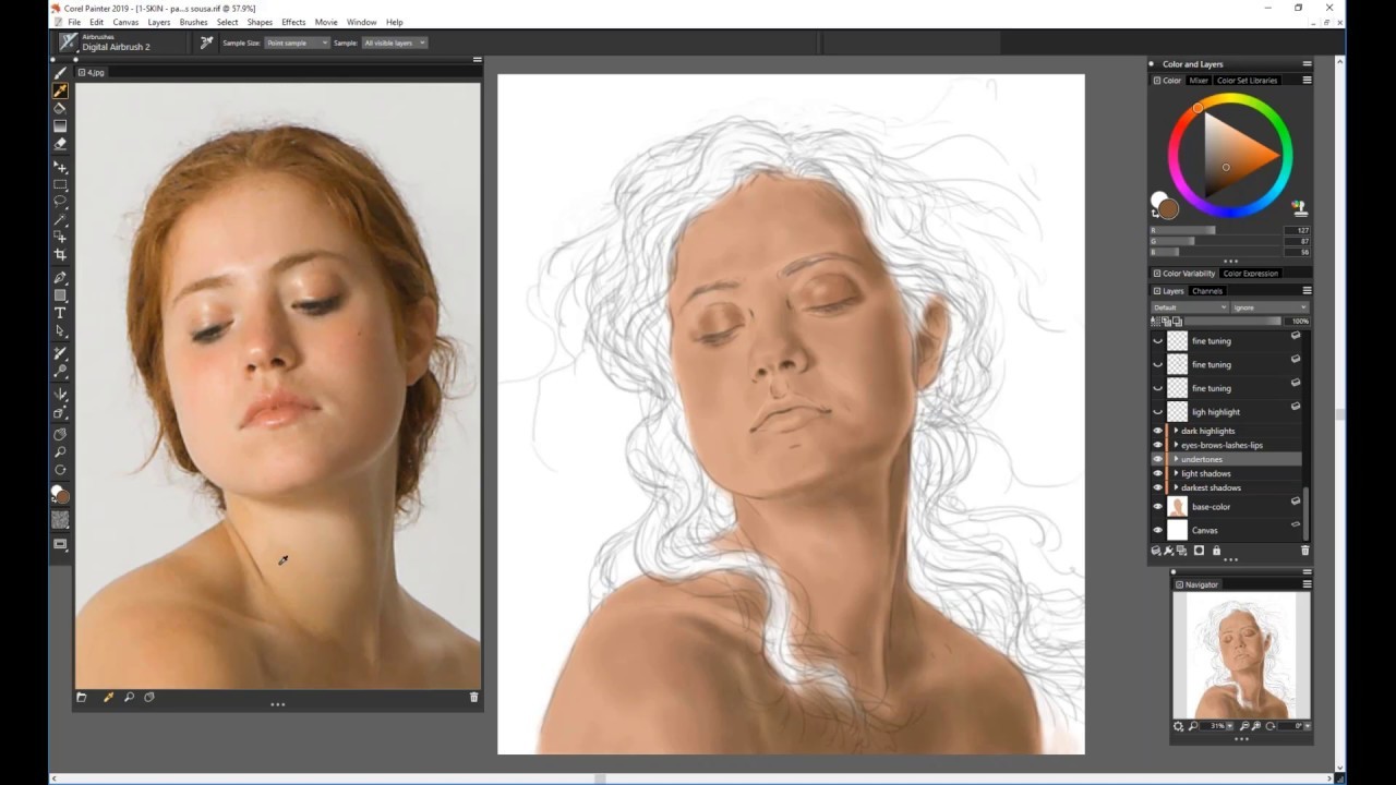 ArtStation - FULL WEBINAR: Fundamentals of painting skin and hair