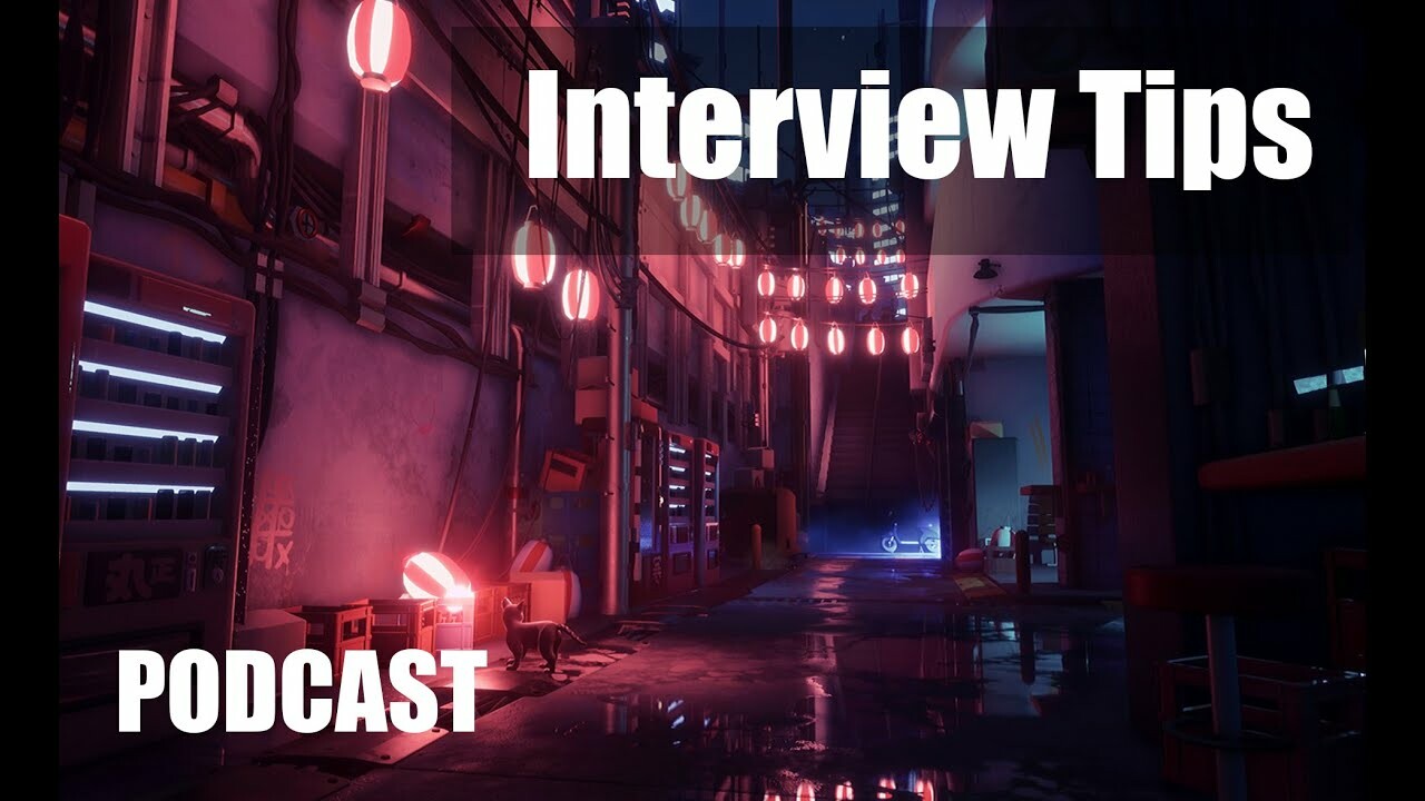 ArtStation Advice for students from a Junior lighting artist!