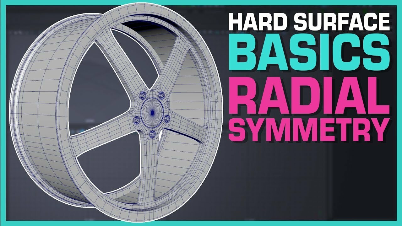 ArtStation - Maya Hard Surface Modeling: Radial Symmetry