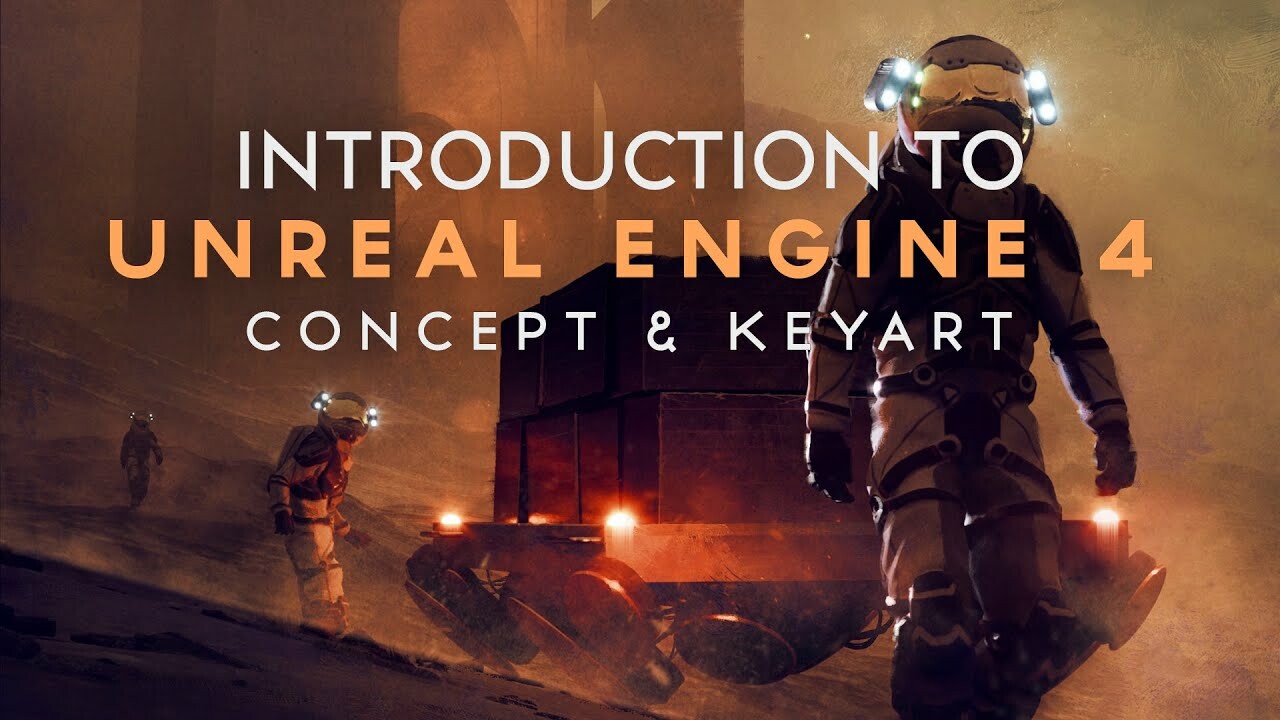 ArtStation - New Tutorial - Concept Design And Key Art In Unreal Engine 4