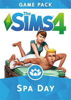 Sims 4 spa day cover