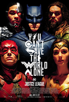 Justice league film poster