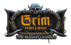 Grim hollow the monster grimoire updated logo