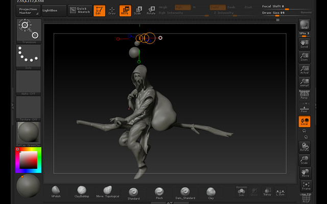 ArtStation | Mickael Lelièvre submission on 3D Character Art Challenge