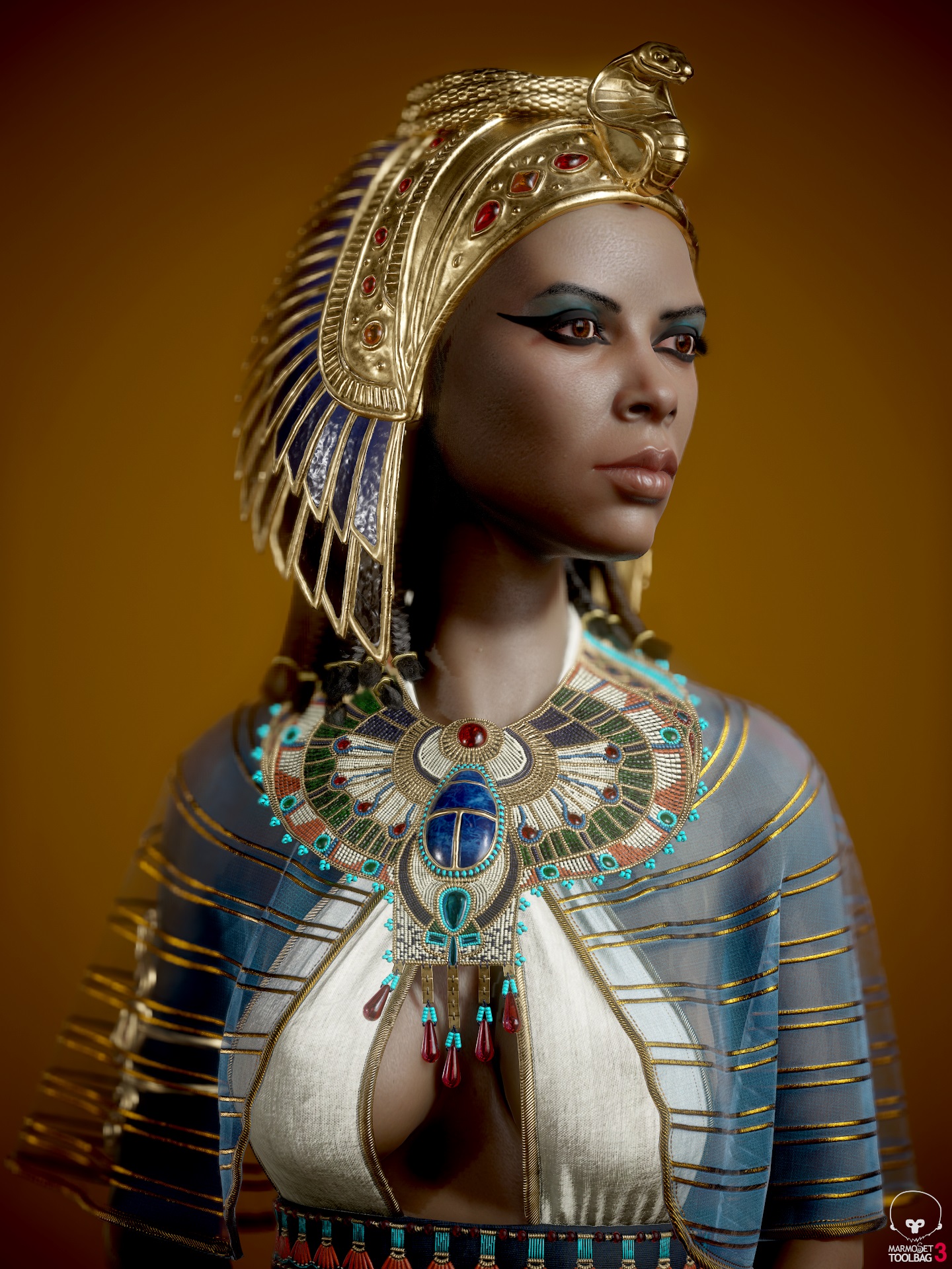 2nd Place, Ancient Civilizations: Lost & Found: Game Character Art (real-time)