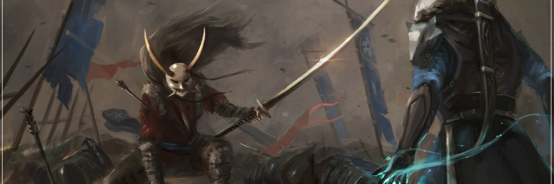 ArtStation banner for @russell
