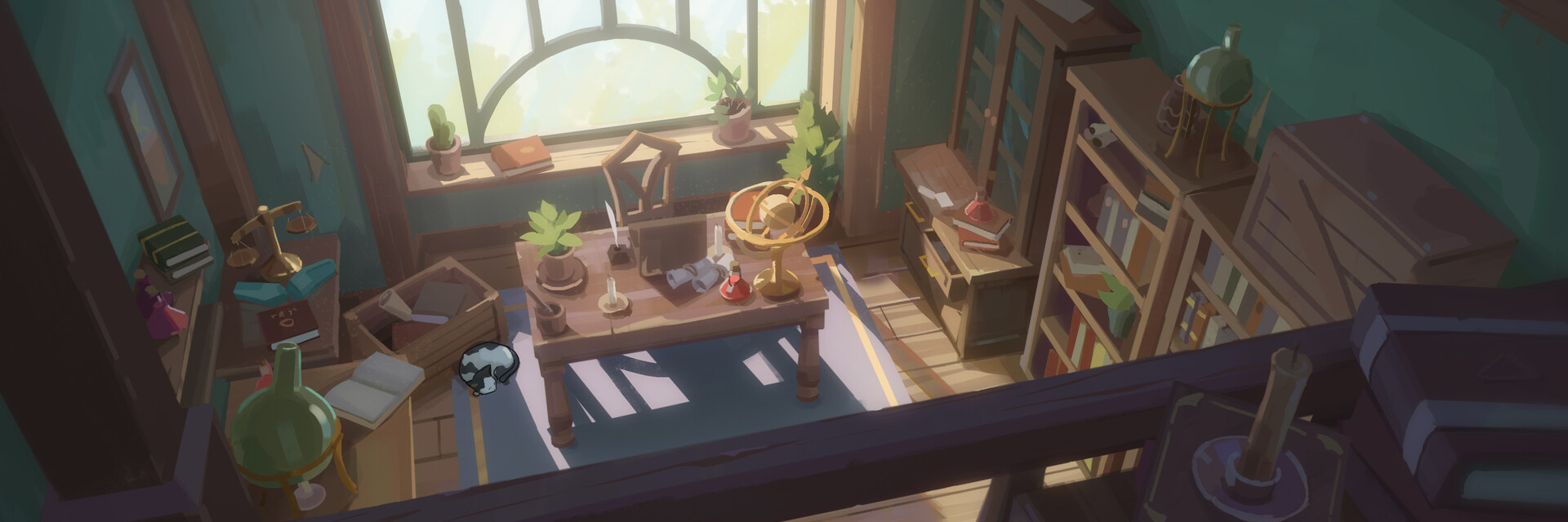 ArtStation banner for @cactus