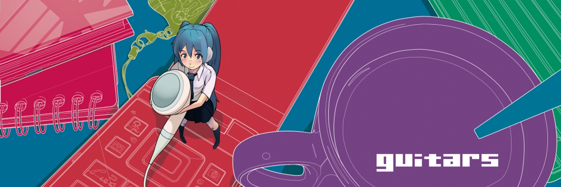 ArtStation banner for @guitars