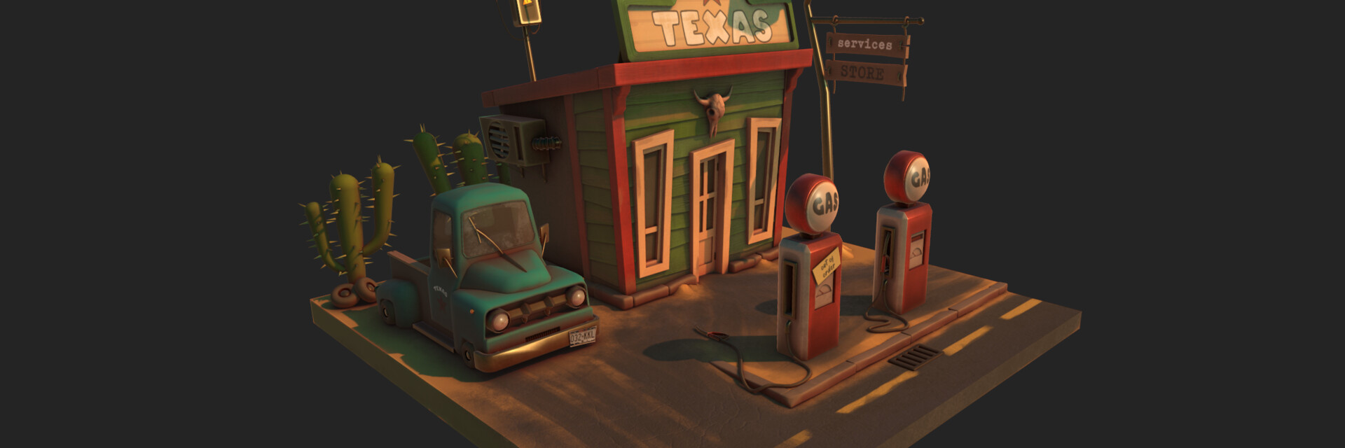 ArtStation banner for @ooze