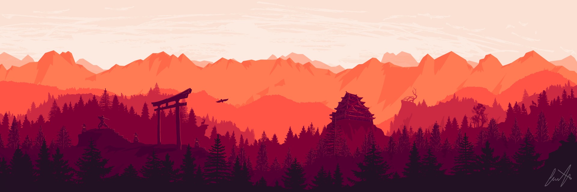 ArtStation banner for @bandit