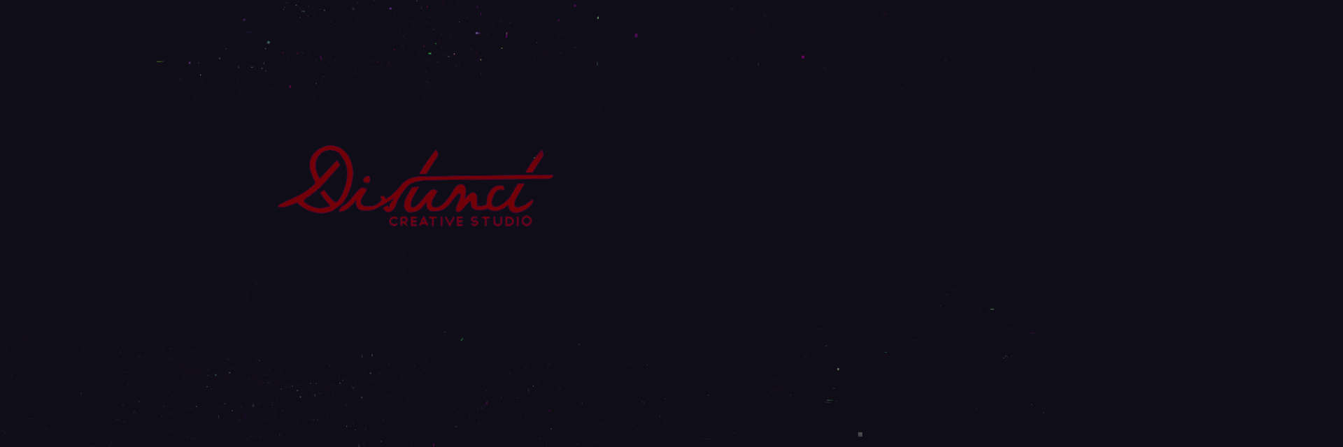 ArtStation banner for @distinct
