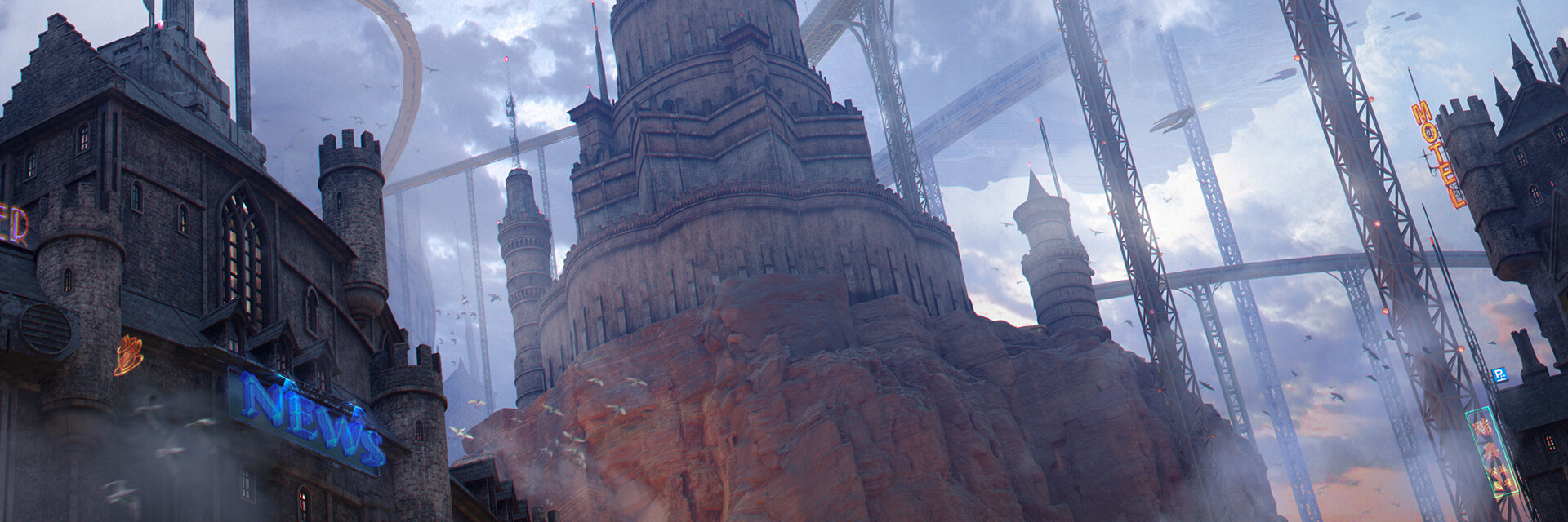 ArtStation banner for @lucifer