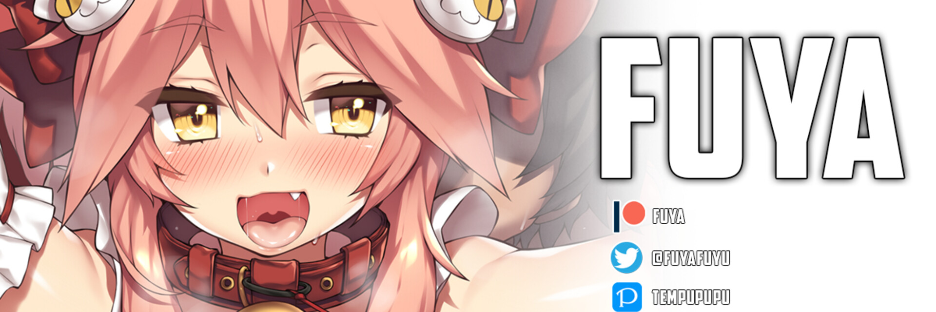 ArtStation banner for @fuya