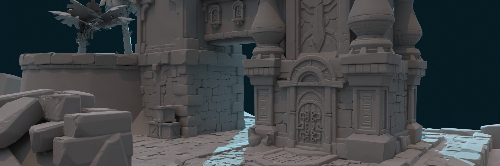 ArtStation banner for @rot