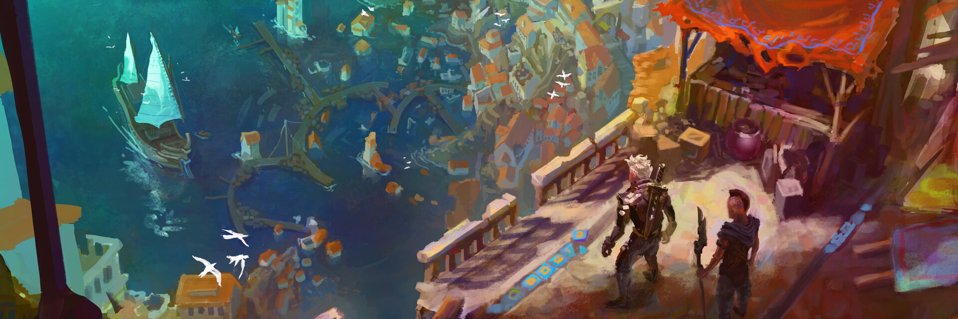 ArtStation banner for @broadway
