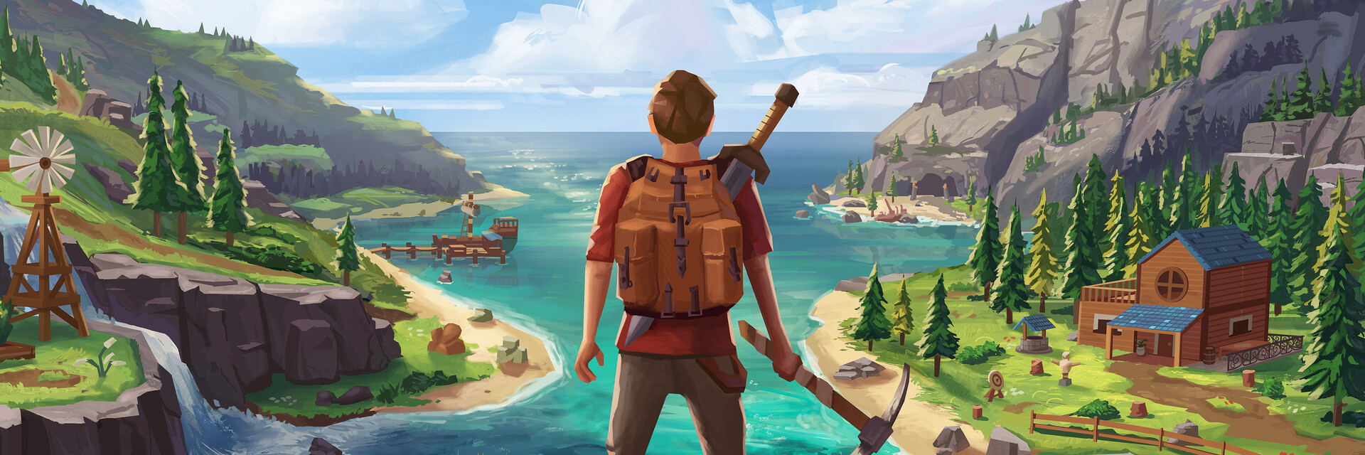 ArtStation banner for @flow