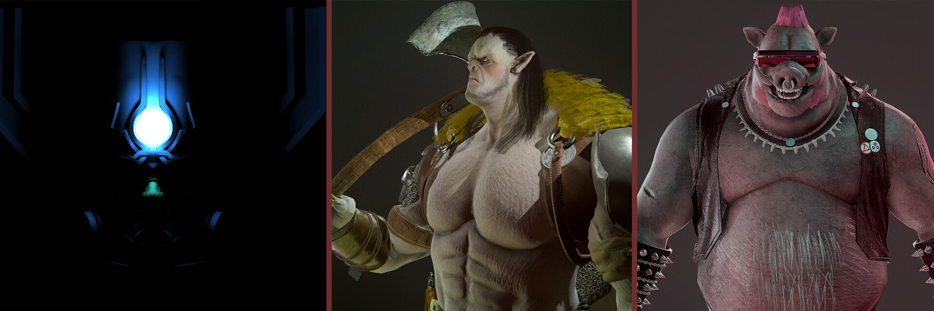 ArtStation banner for @moncho