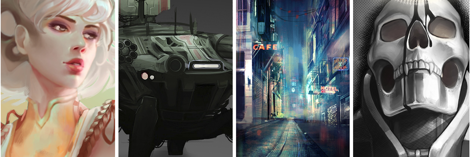 ArtStation banner for @rama