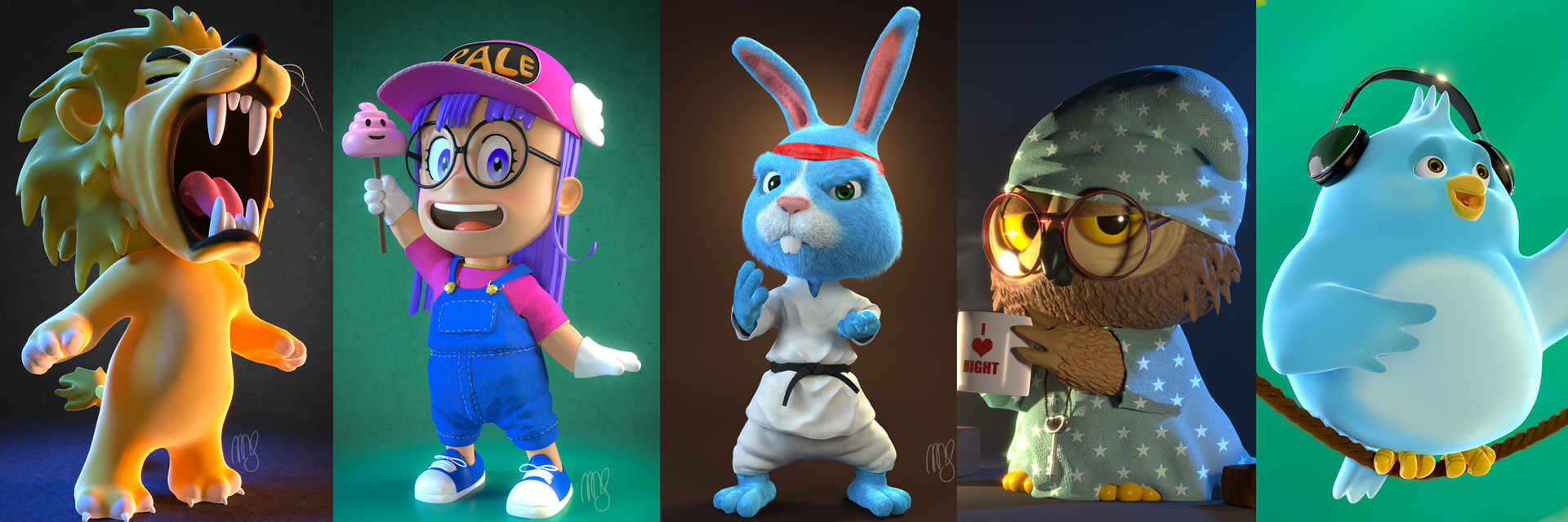 ArtStation banner for @shan