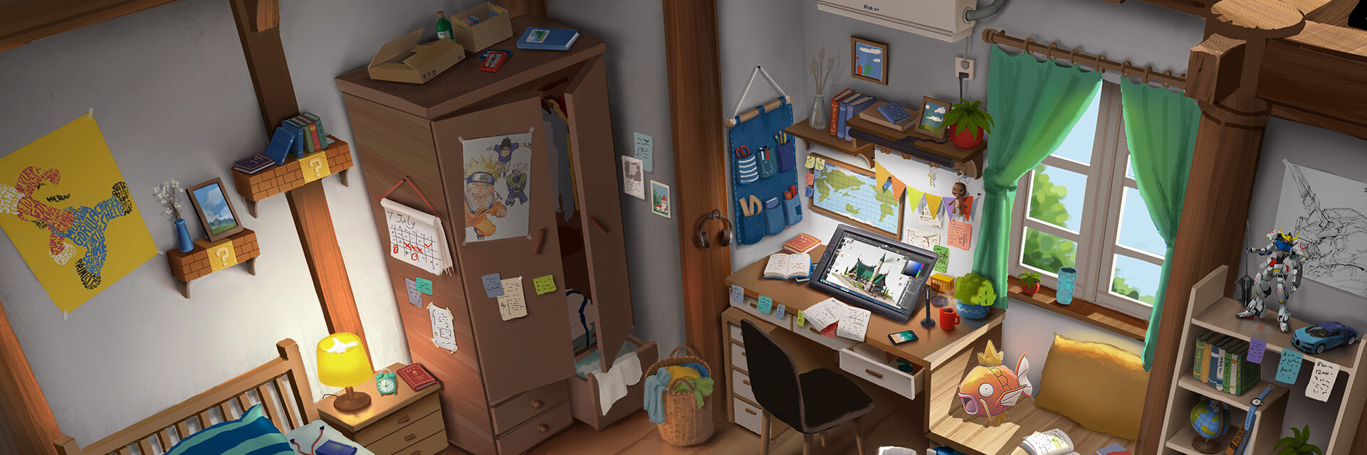 ArtStation banner for @lunatic