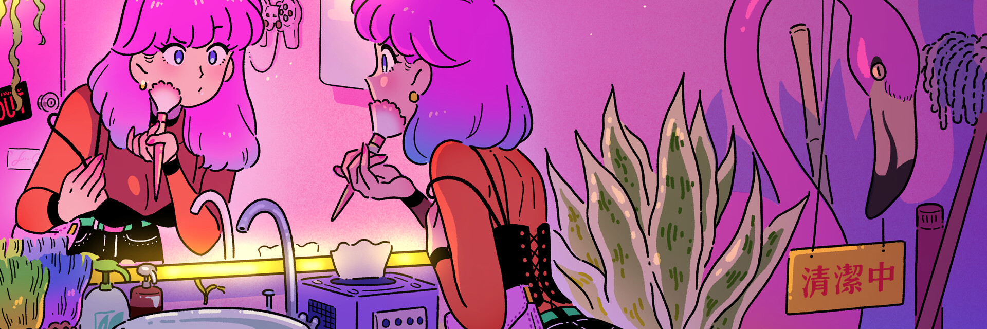 ArtStation banner for @jennie