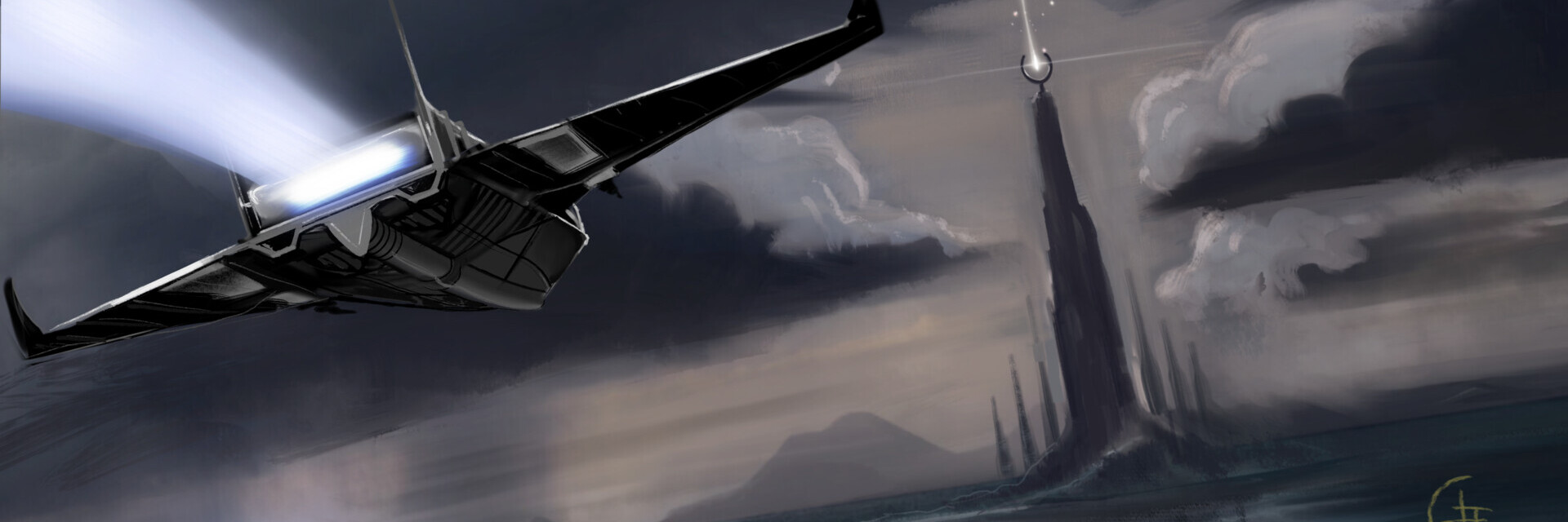 ArtStation banner for @gis