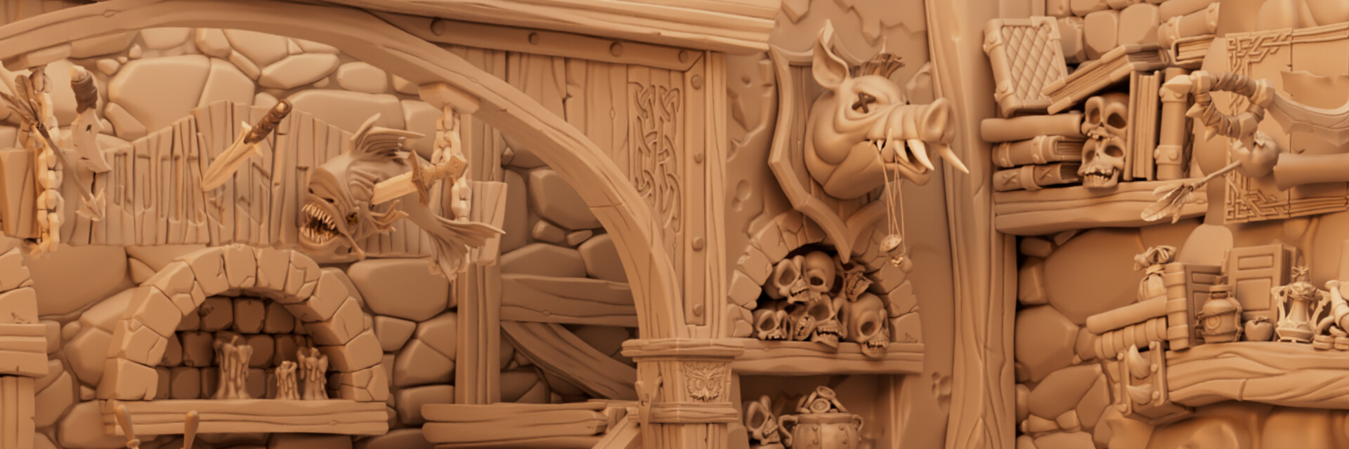 ArtStation banner for @yoel