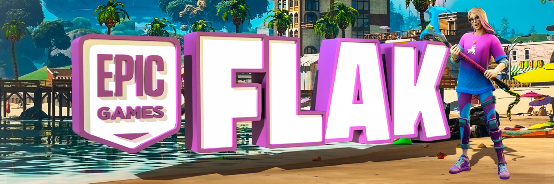 ArtStation banner for @flak