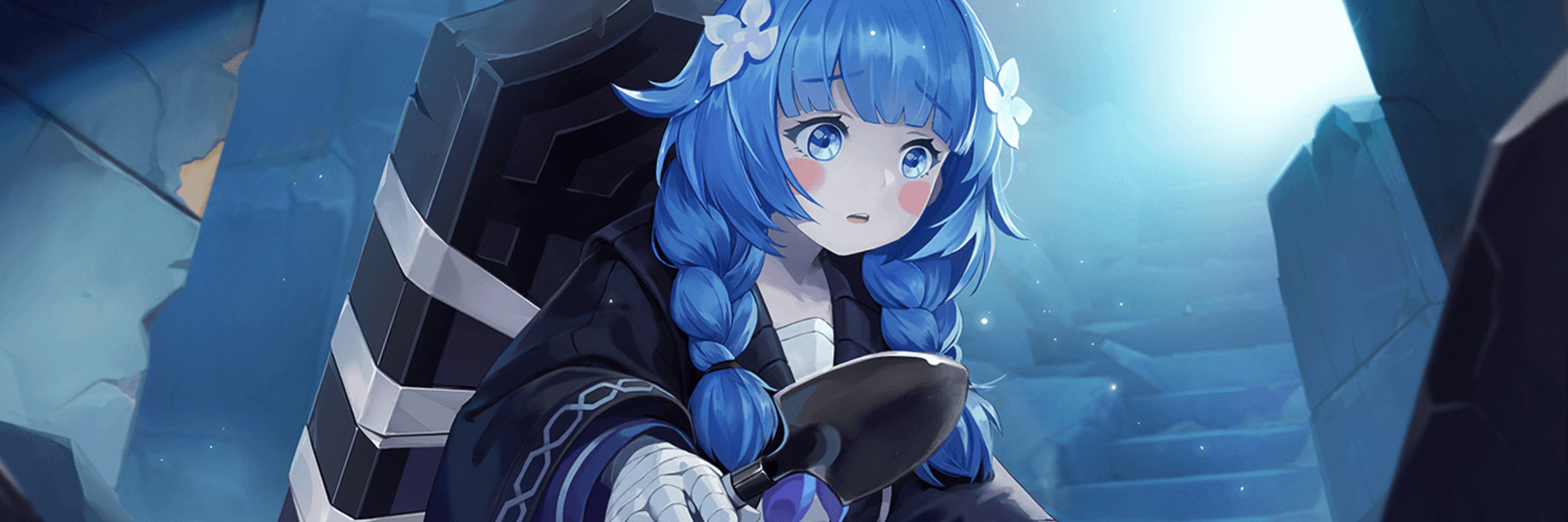ArtStation banner for @cure