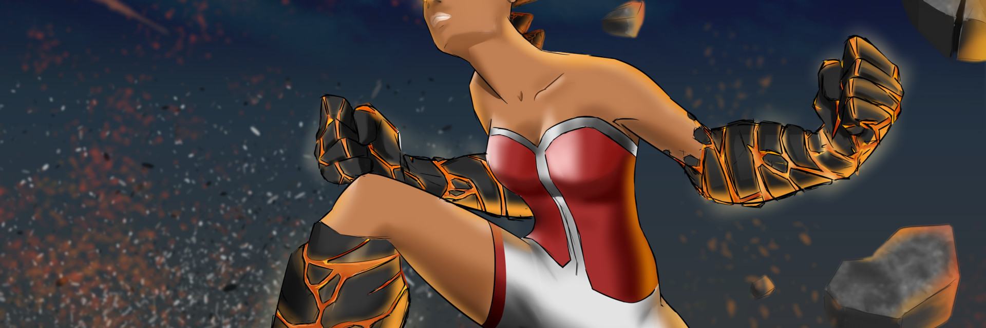 ArtStation banner for @flare