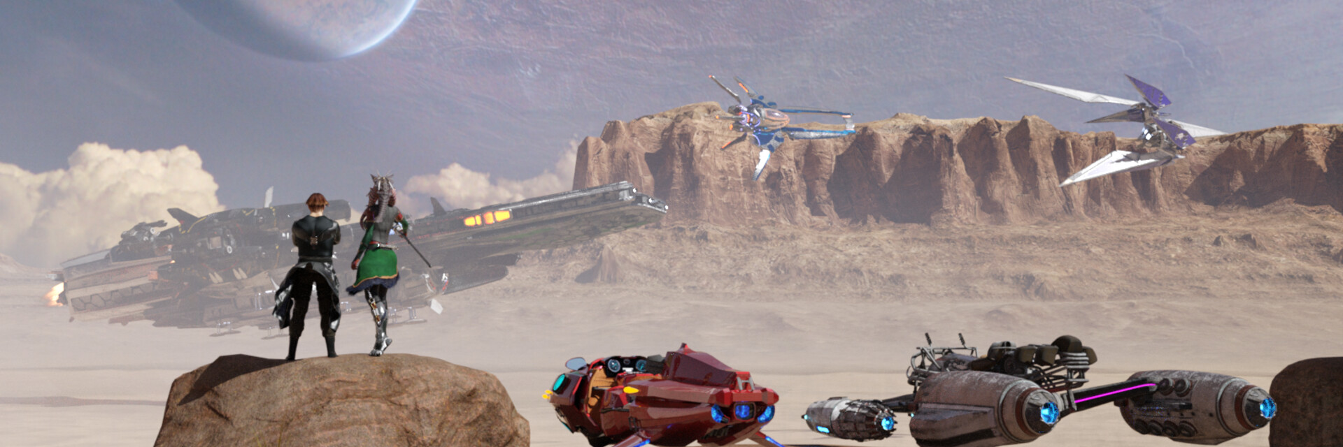 ArtStation banner for @rane