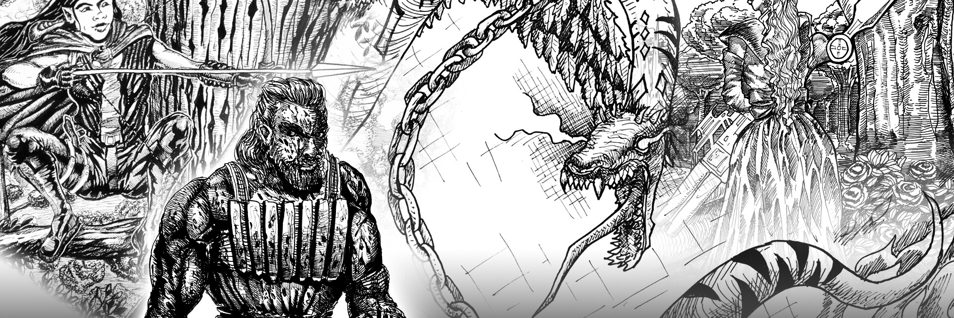 ArtStation banner for @nikao