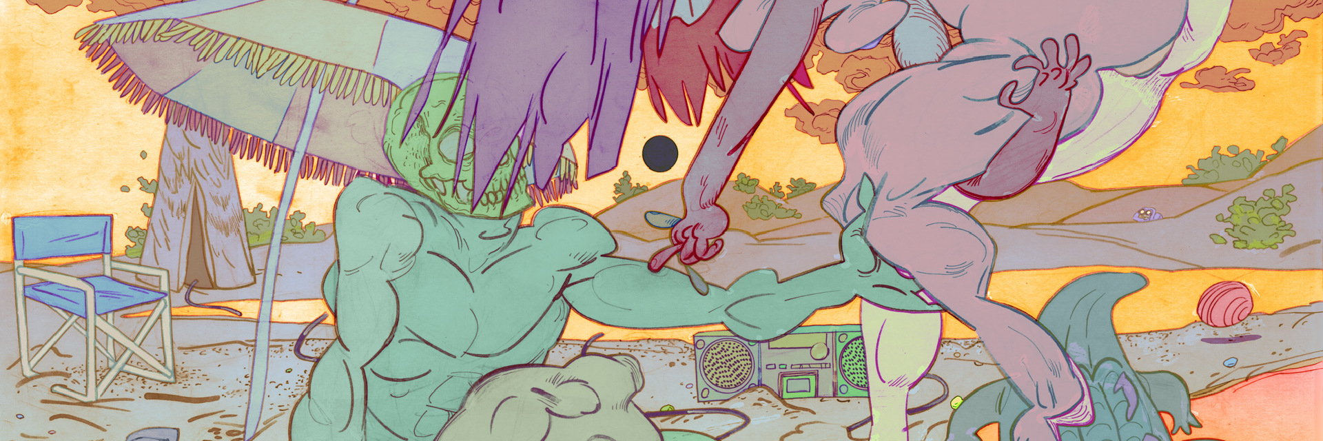 ArtStation banner for @palo