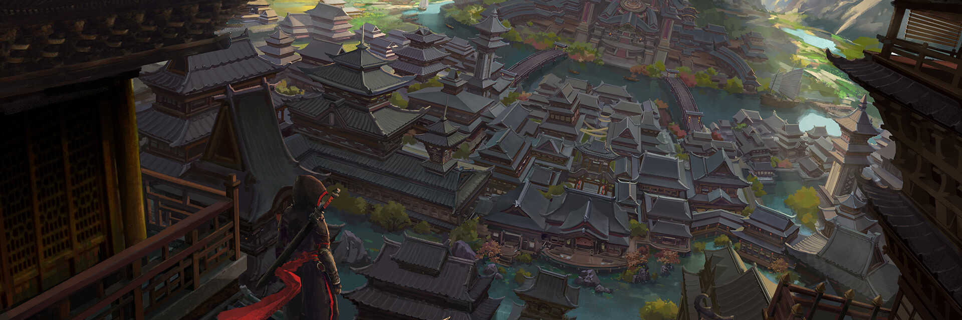 ArtStation banner for @charming