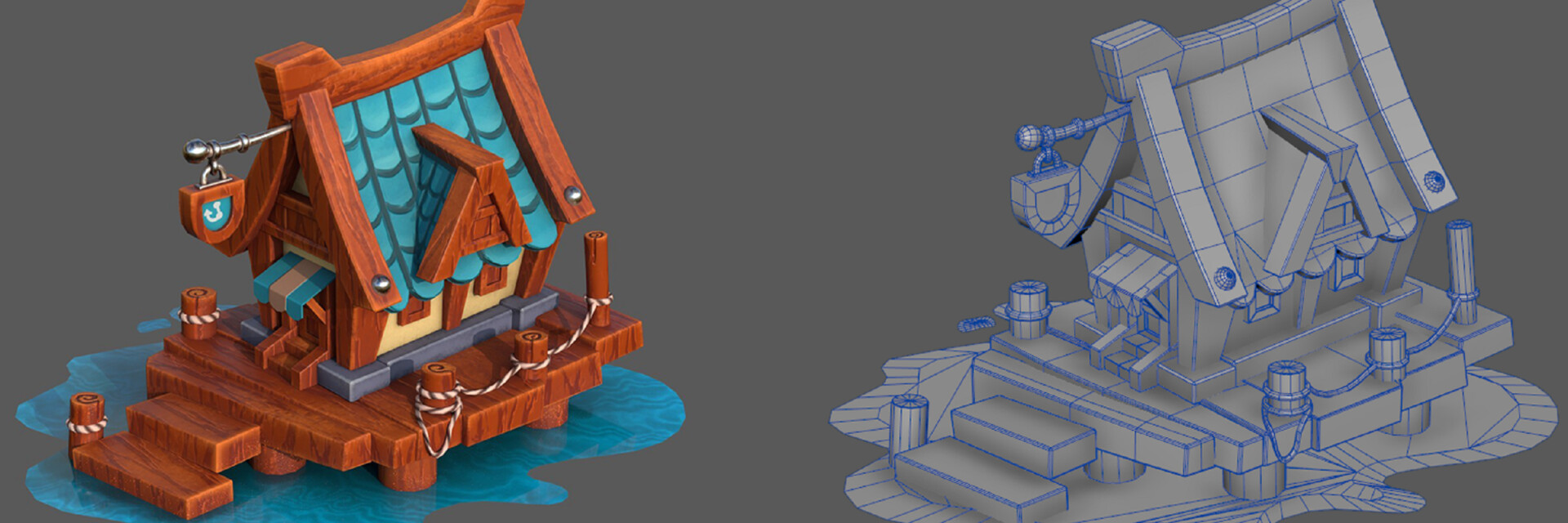 ArtStation banner for @burger