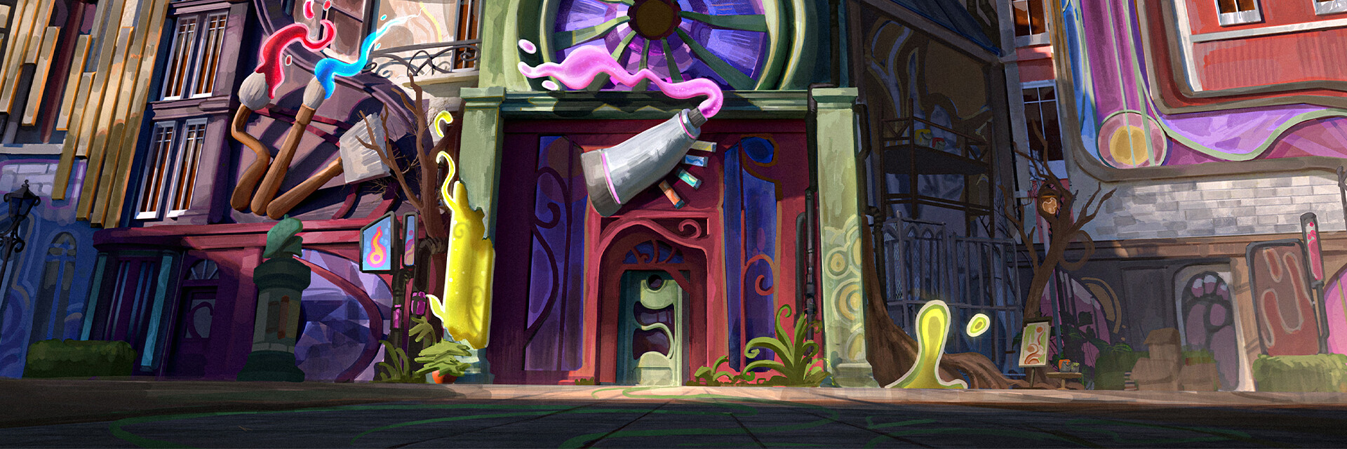 ArtStation banner for @potter