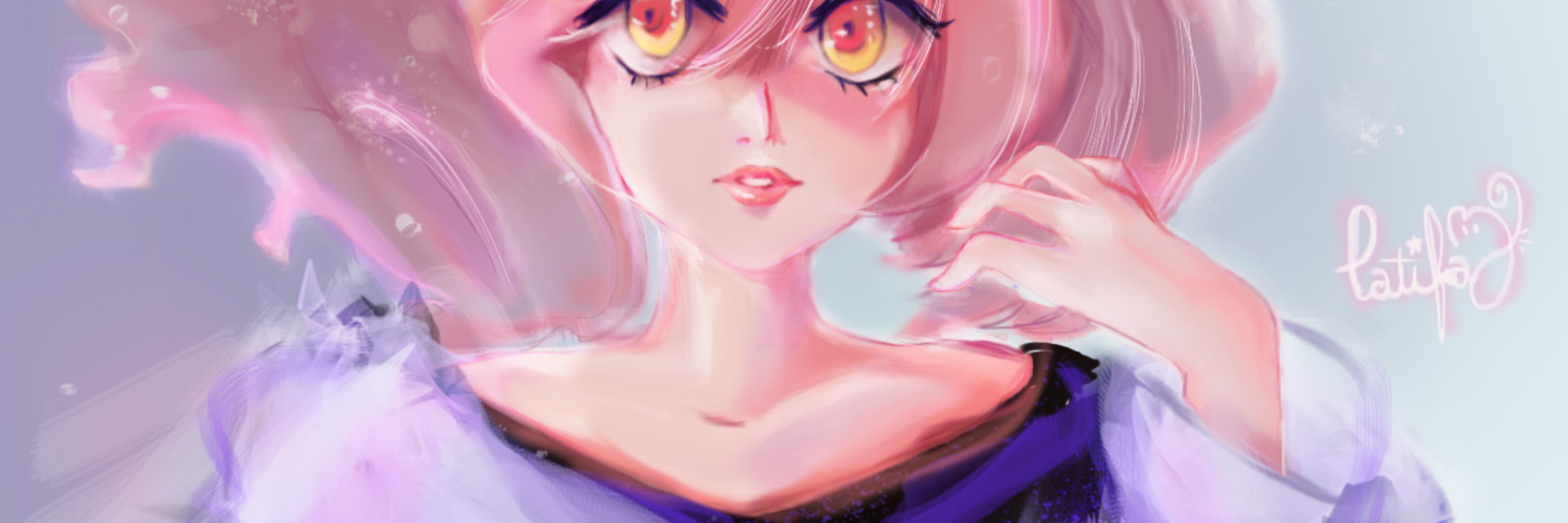 ArtStation banner for @latifa