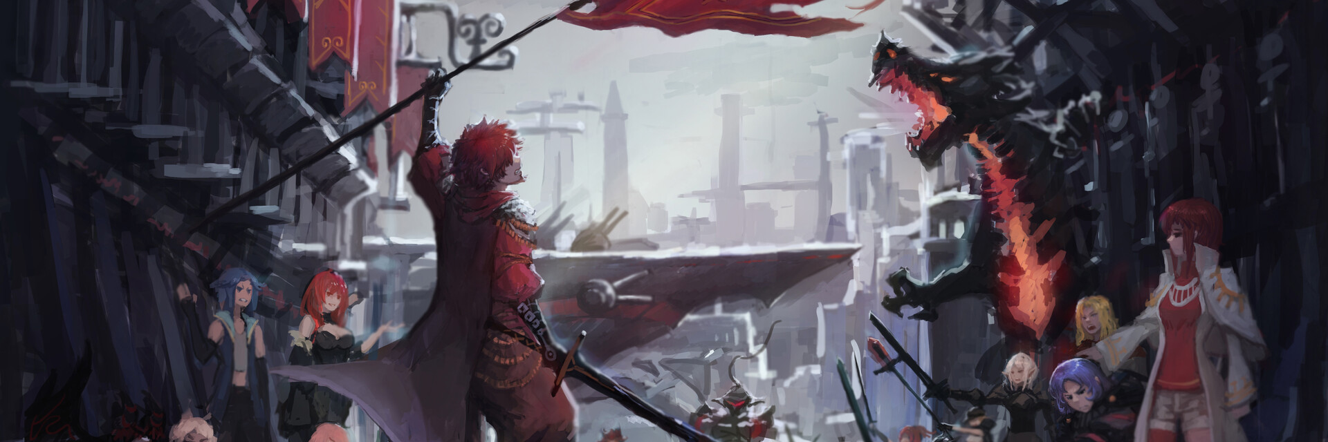 ArtStation banner for @kasu
